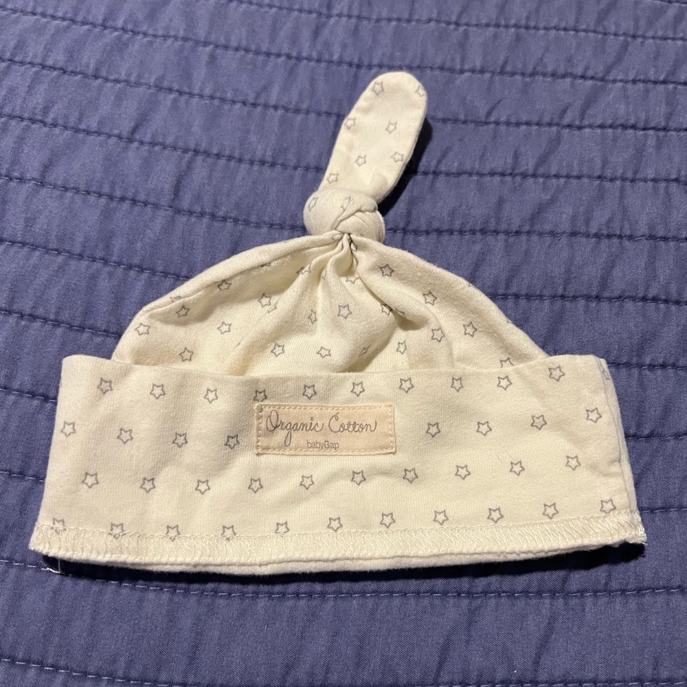 Organic Cotton baby hat, newborn, BabyGap